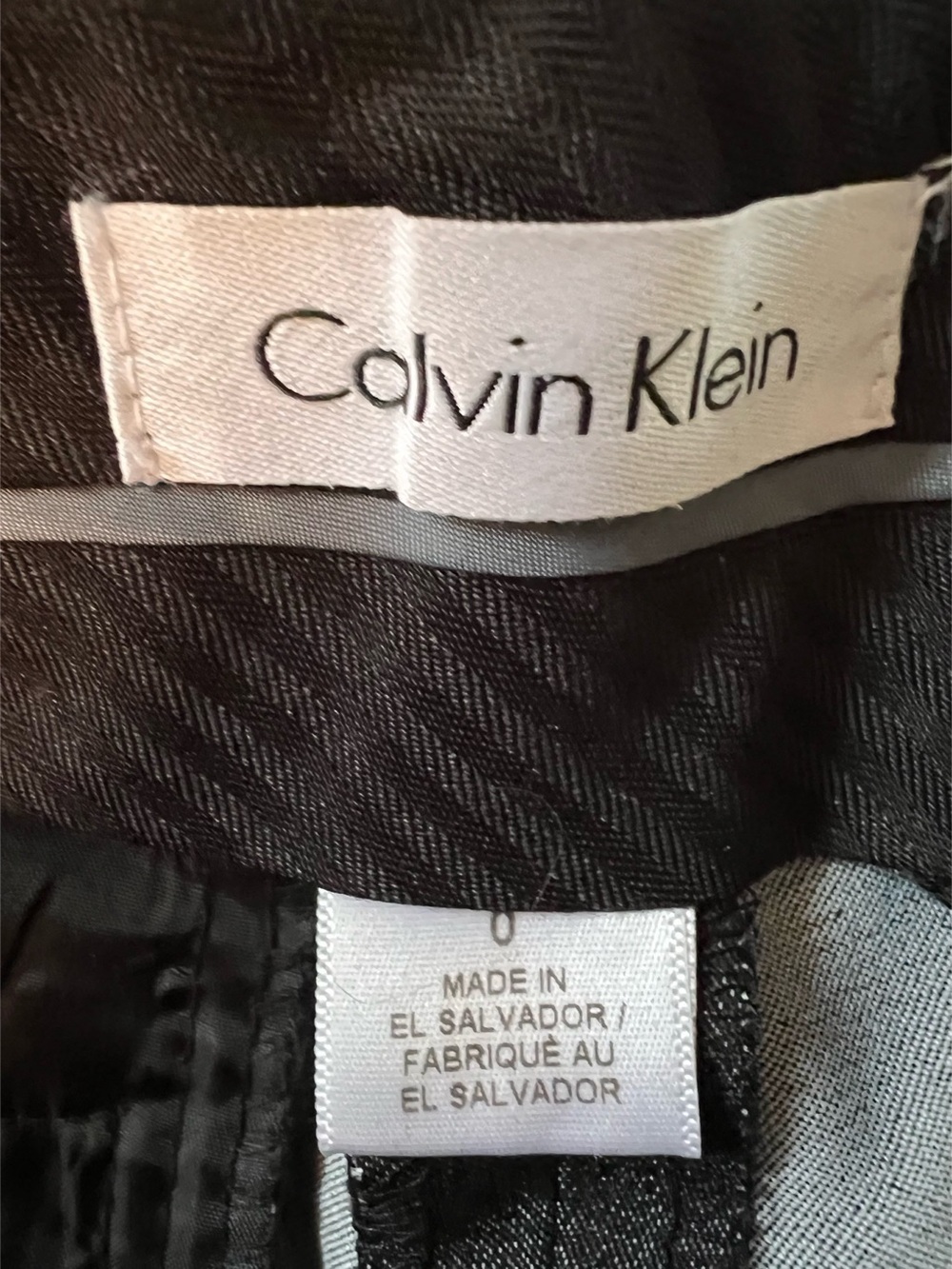 Calvin Klein Body Fit Low Rise Flare Pants Gray Size 0 (31) - Picture 4 of 6